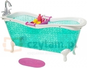 BARBIE Mebelki, Wanna z akcesoriami (CFG65/CFG69)