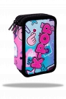 Coolpack, Piórnik potrójny z wyposażeniem Jumper 3 - K-Pop Rainbow