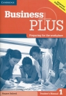 Business Plus 1 Teacher's Manual Margaret Helliwell