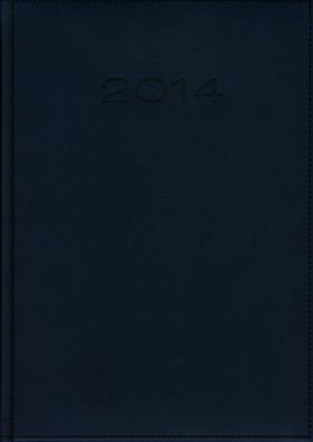 Kalendarz 2014 B5 51D Niebieski menadżerski dzienny - <br />
