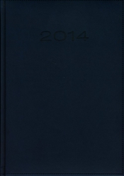Kalendarz 2014 B5 51D Niebieski menadżerski dzienny - <br />