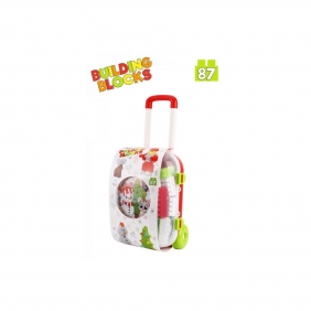 Świąteczny zestaw klocków w walizce