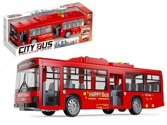 Autobus 1:24 światło, dźwięk 28x7,5x4cm
