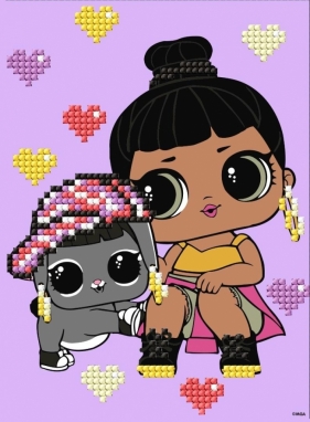 Diamentowa mozaika - LOL Honey Bun 15x20cm