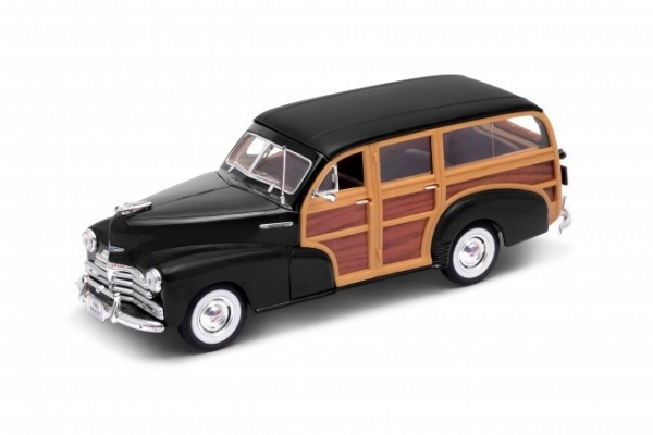 Model kolekcjonerski 1948 Chevrolet Fleetmaster, czarny (22083-1)