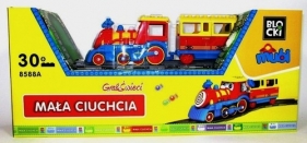 Klocki Blocki Mubi: Mała ciuchcia na baterie 30 elementów (MU8588A)