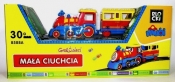 Klocki Blocki Mubi: Mała ciuchcia na baterie 30 elementów (MU8588A)