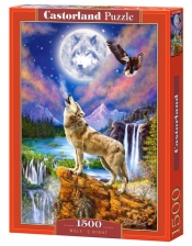 Puzzle 1500 Wolf's Night (C-151806)