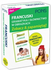 Gramatyka i słownictwo francuskie w obrazkach - zobacz i zapamiętaj!