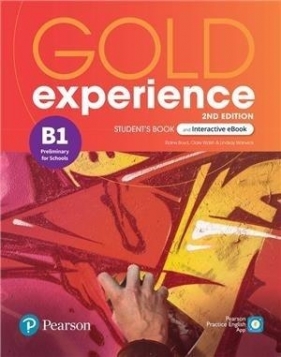 Gold Experience 2ed B1 SB + ebook PEARSON - Elaine Boyd, Clare Walsh, Lindsay Warwick