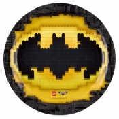 Talerzyki 23 cm Lego Batman, 8 sztuk (9901822)
