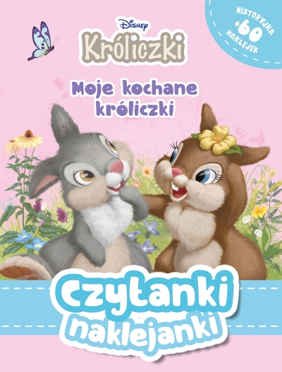 Czytanki naklejanki. Moje kochane króliczki. Disney Króliczki