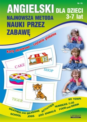 Angielski dla dzieci 3-7 lat Zeszyt 16 - Piechocka-Empel Katarzyna