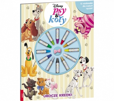 Disney Psy & Koty Urocze kredki CRA-9101