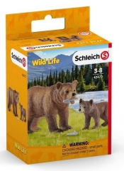 Figurki Matka Grizzly z małym niedźwiedziem (42473)