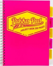 Kołozeszyt Project Book neon A4/200k # różowy 7080-NEO (SQ)
