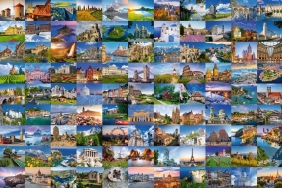 Puzzle 3000: 99 pięknych miejsc w Europie (17080)