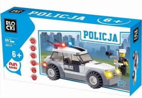 Klocki Blocki: Policja. Radiowóz 69 elementów (KB6731)