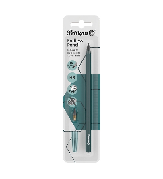 Ołówek wieczny Pelikan Endless Pencil - Petrol Blue