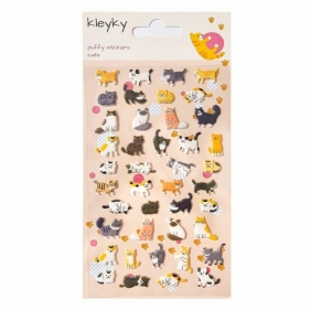 Naklejki wypukłe - Koty (21807)