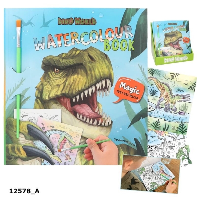<img src='https://webimage.pl/pics/807/2/d4010070652807.jpg' style='height:440px' /> Zestaw kreatywny watercolour Dino World 12578A
