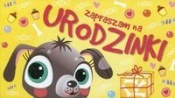 Zaproszenia urodzinowe Piesek 5 sztuk