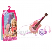 BARBIE Mini gitara, akcesoria (CFB50)