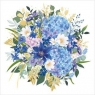 Karnet Uniwersalny - Blue Flowers