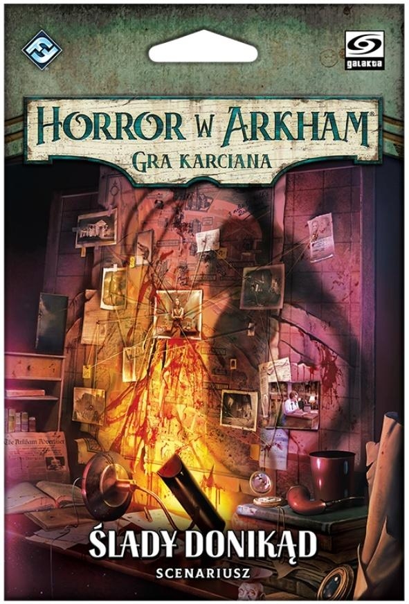 <img src='https://webimage.pl/pics/807/4/d0841333144807.jpg' style='height:440px' /> Horror w Arkham: Gra karciana - Ślady donikąd