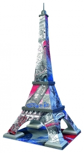 Puzzle 3D Flag Edition Wieża Eiffla 216 (125807)