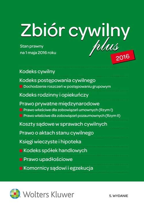 Zbiór cywilny 2016 PLUS