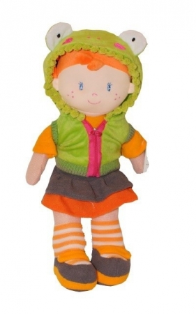 Lalka Sweet Girl 38 cm zielona kamizelka (4149c)