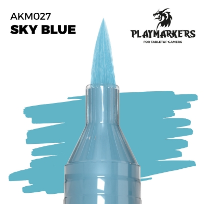 <img src='https://webimage.pl/pics/807/8/d8435568338807.jpg' style='height:440px' /> AK Interactive: Playmarkers - Sky Blue