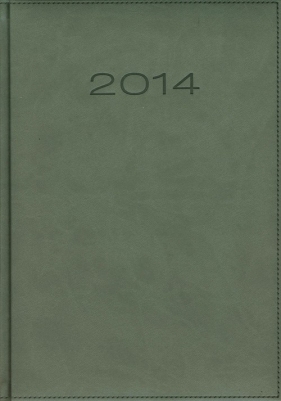 Kalendarz 2014 B5 51D Szary menadżerski dzienny - <br />