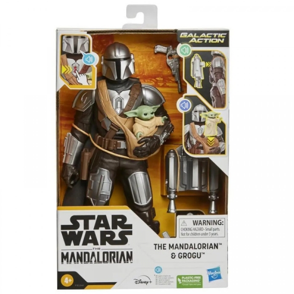 SW Galactic Action Mandalorian i Grogu (F5194)
