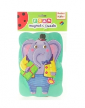 Puzzle magnetyczne piankowe - Słoń