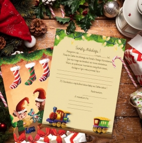 List do Mikołaja A4 - Elfy