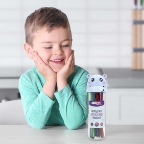 Flamastry Hipopotam, 12szt