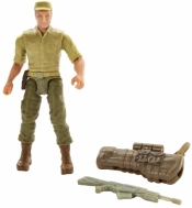Jurassic World: figurka bohatera - Ken Wheatley z bronią