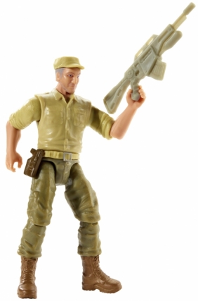 Jurassic World: figurka bohatera - Ken Wheatley z bronią
