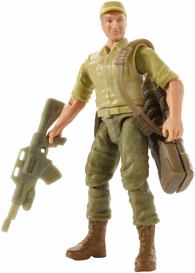 Jurassic World: figurka bohatera - Ken Wheatley z bronią