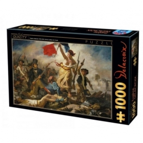 Puzzle 1000: Wolność prowadząca, Delacroix Eughene