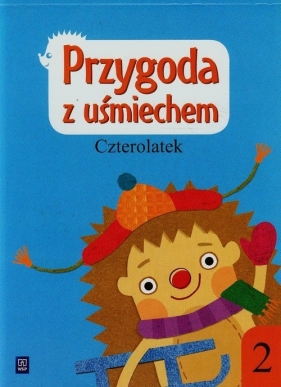 Przygoda z uśmiechem. Czterolatek. Ćwiczenia. Część 2 - Bożena Godzimirska, Justyna Mordas, Barbara Nawolska