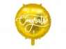 Balon foliowy Congrats! złoty 45cm