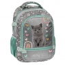  Plecak dwukomorowy szkolny - Lovely Cat