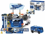 Parking bazy policyjnej z pojazdami 46el