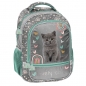 Plecak dwukomorowy szkolny - Lovely Cat