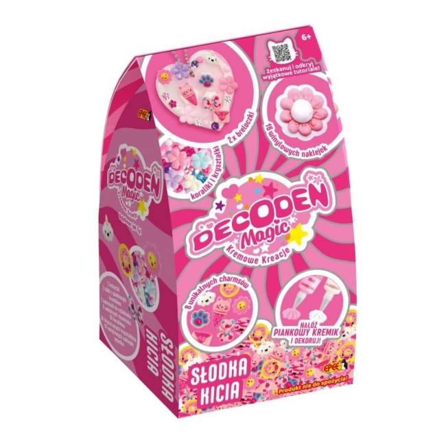 <img src='https://webimage.pl/pics/808/6/d5905896606808.jpg' style='height:440px' /> Decoden Magic starter Słodka Kicia