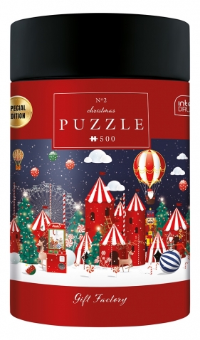 Puzzle Świąteczne - Zimowa kraina, 500 el.