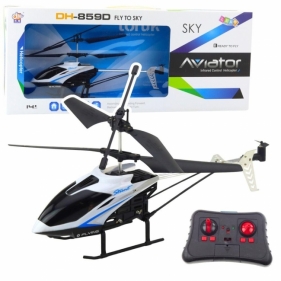 Helikopter R/C Aviator DH-859D LED obrót 360